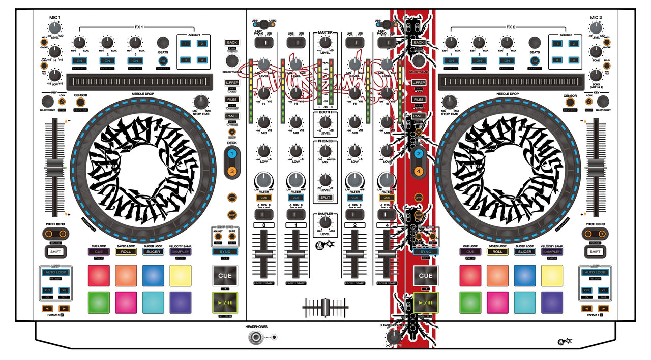 Denon DJ MC 7000 Skin Thudrumble