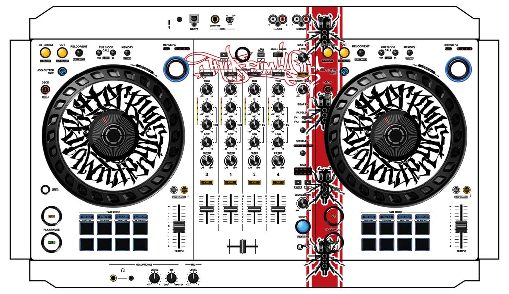 Pioneer DJ DDJ FLX6 Skin Thudrumble