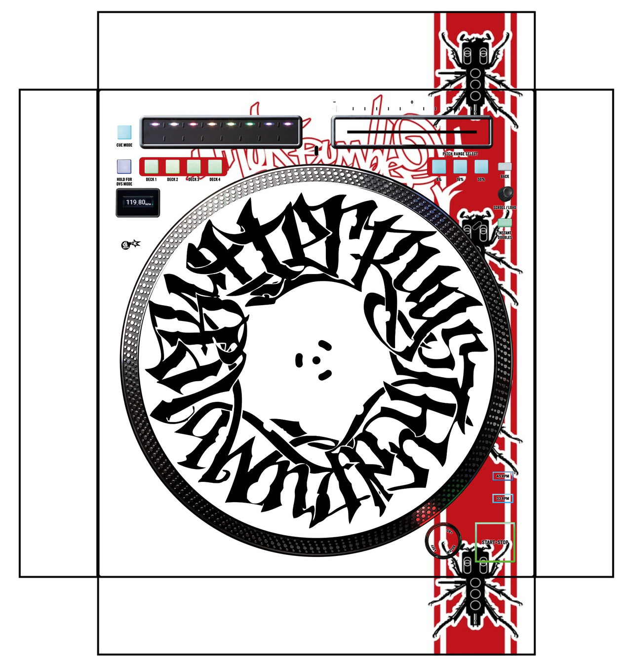 Rane TWELVE MK2 Skin Thudrumble