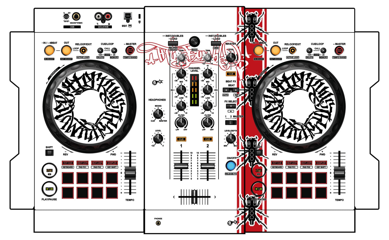 Pioneer DJ DDJ 400 Skin Thudrumble