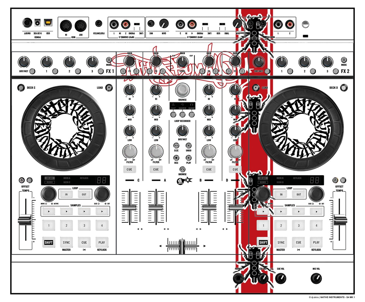 Native Instruments S4 MK1 Skin Thudrumble