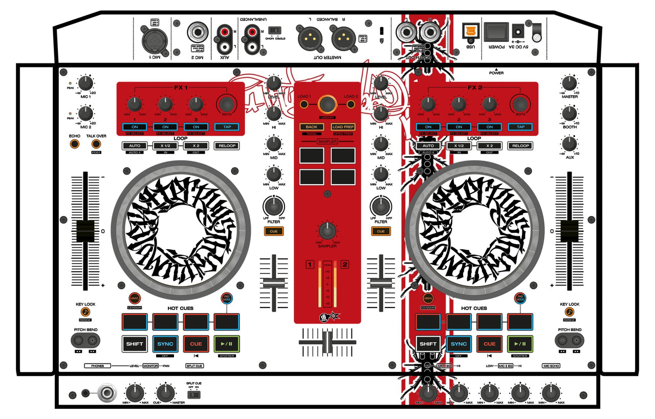 Denon DJ MC 4000 Skin Thudrumble