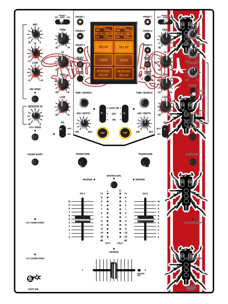 Pioneer DJ DJM 909 Skin Thudrumble