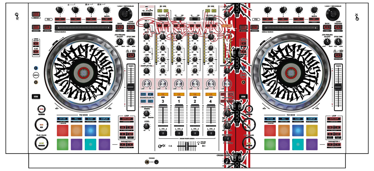 Pioneer DJ DDJ SZ Skin Thudrumble
