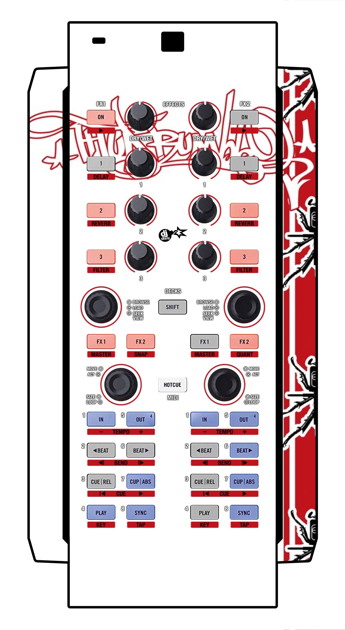 Native Instruments X1 Skin Thudrumble