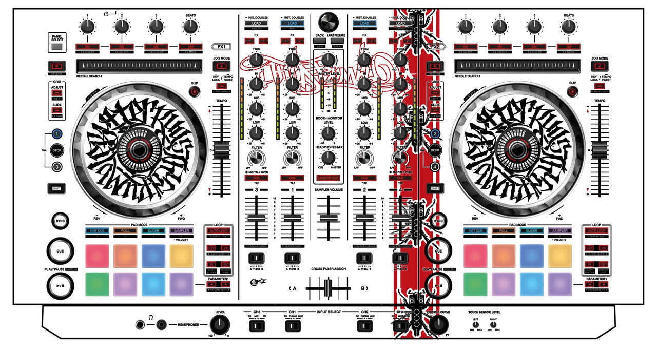 Pioneer DJ DDJ SX Skin Thudrumble