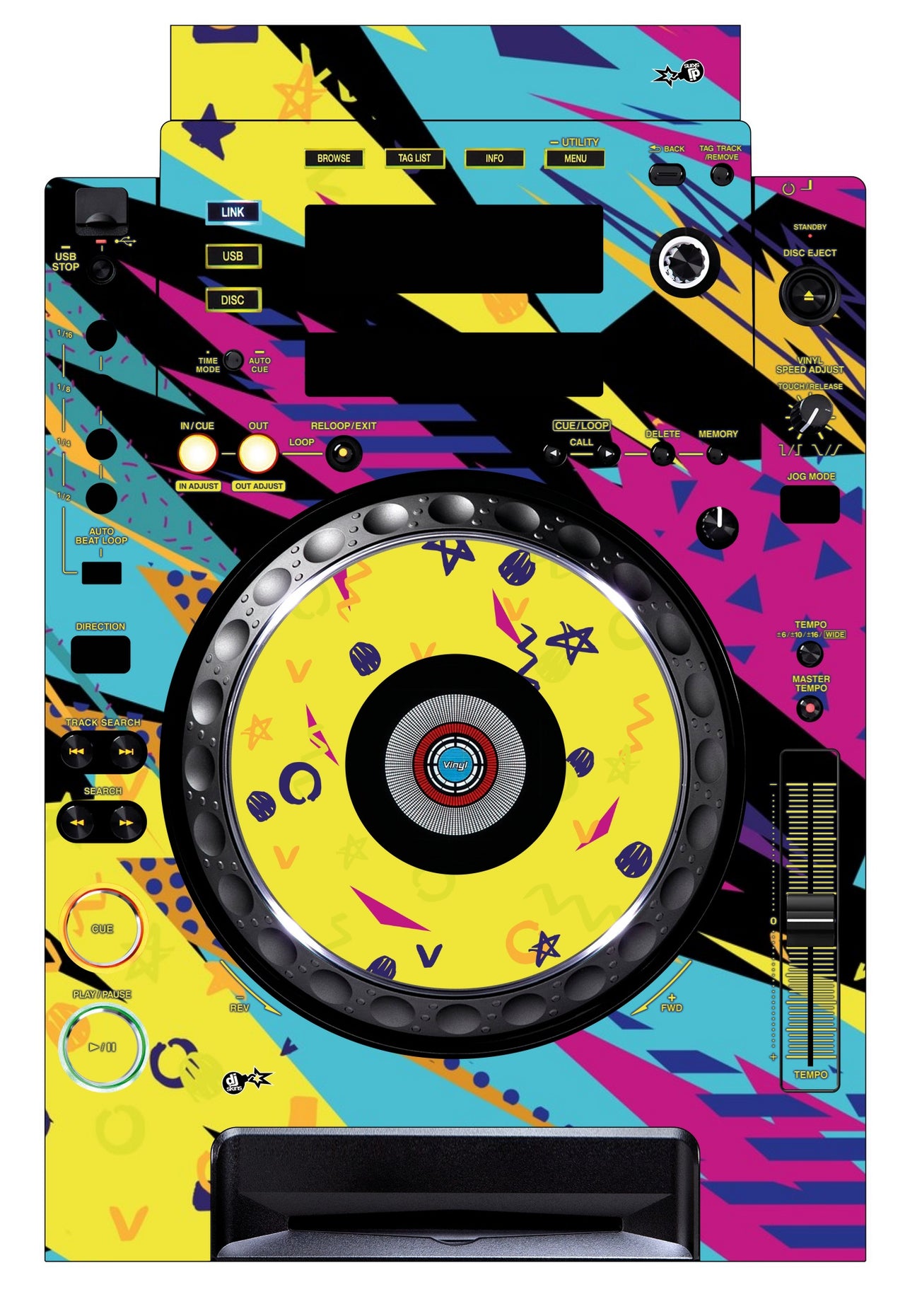 Pioneer DJ CDJ 900 Skin Trashkid