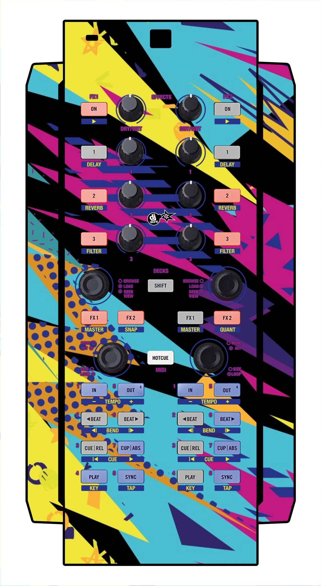 Native Instruments X1 Skin Trashkid