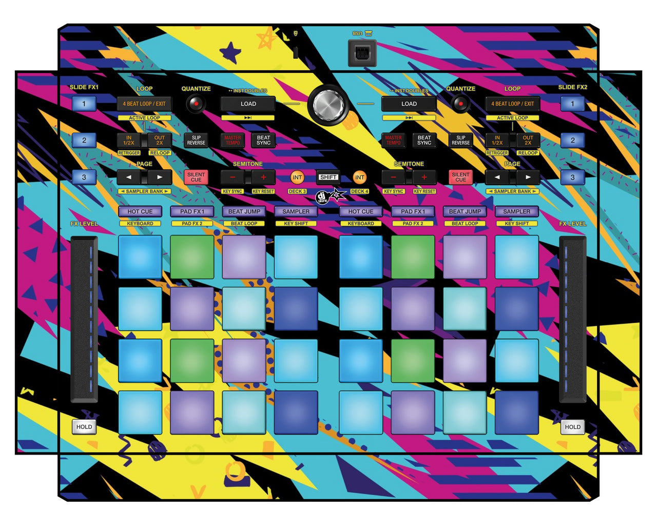 Pioneer DJ DDJ XP 1 Skin Trashkid