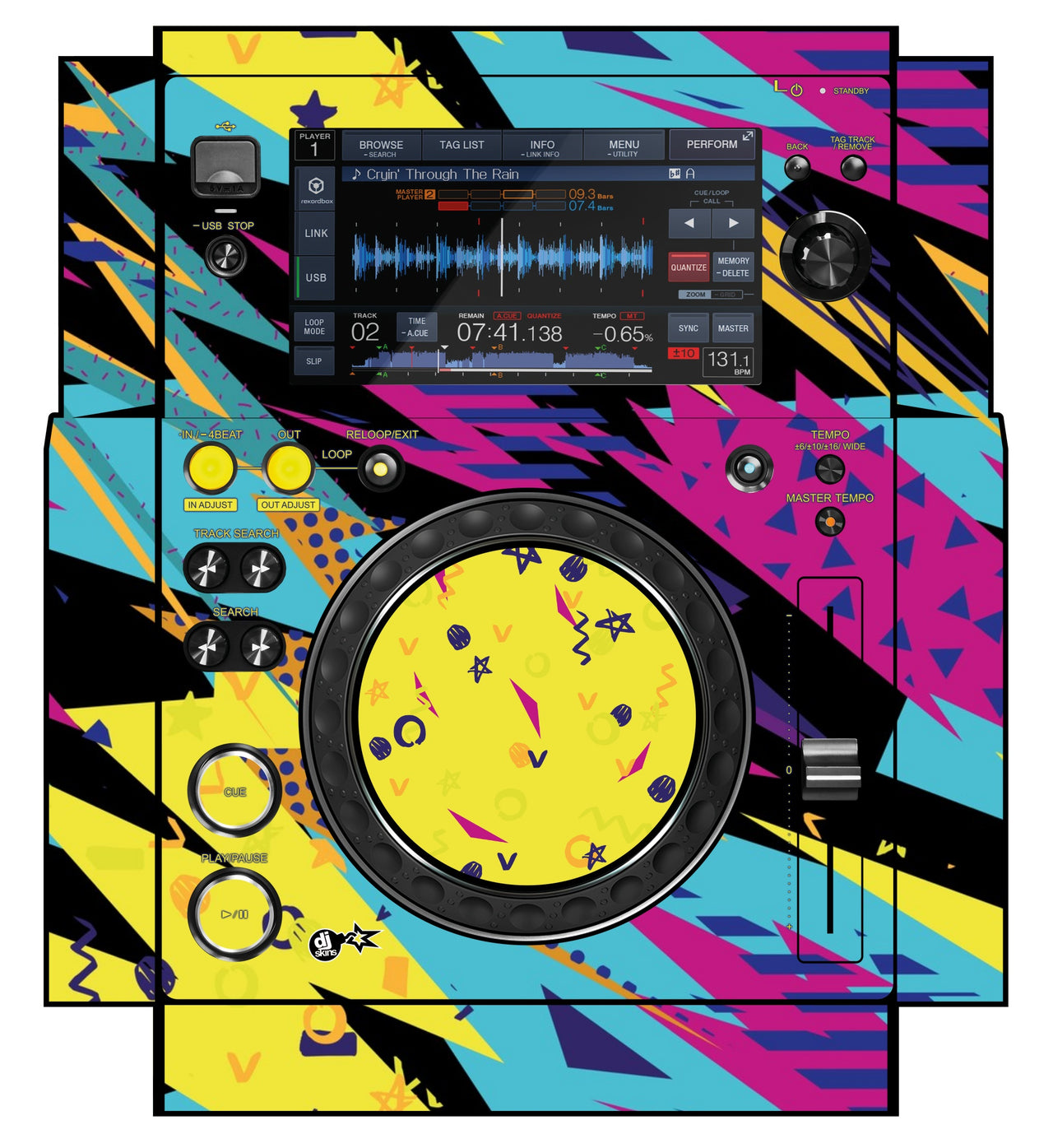 Pioneer DJ XDJ 700 Skin Trashkid