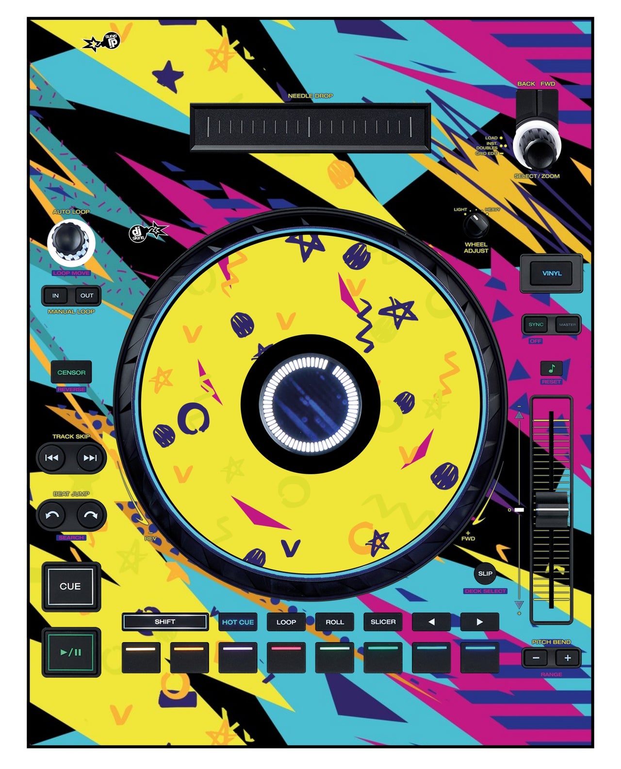 Denon DJ LC 6000 Skin Trashkid