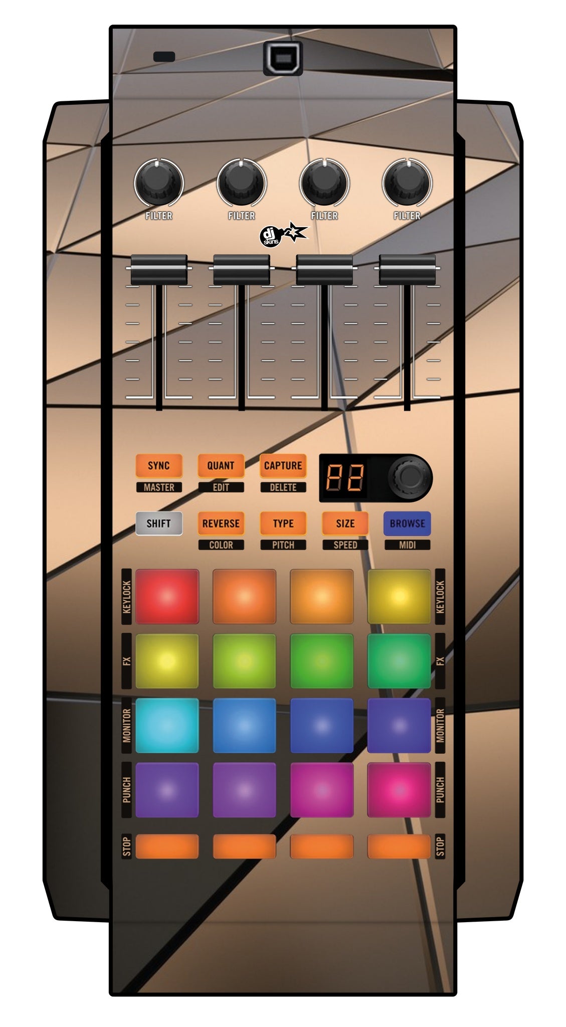 Native Instruments F1 Skin Veneno