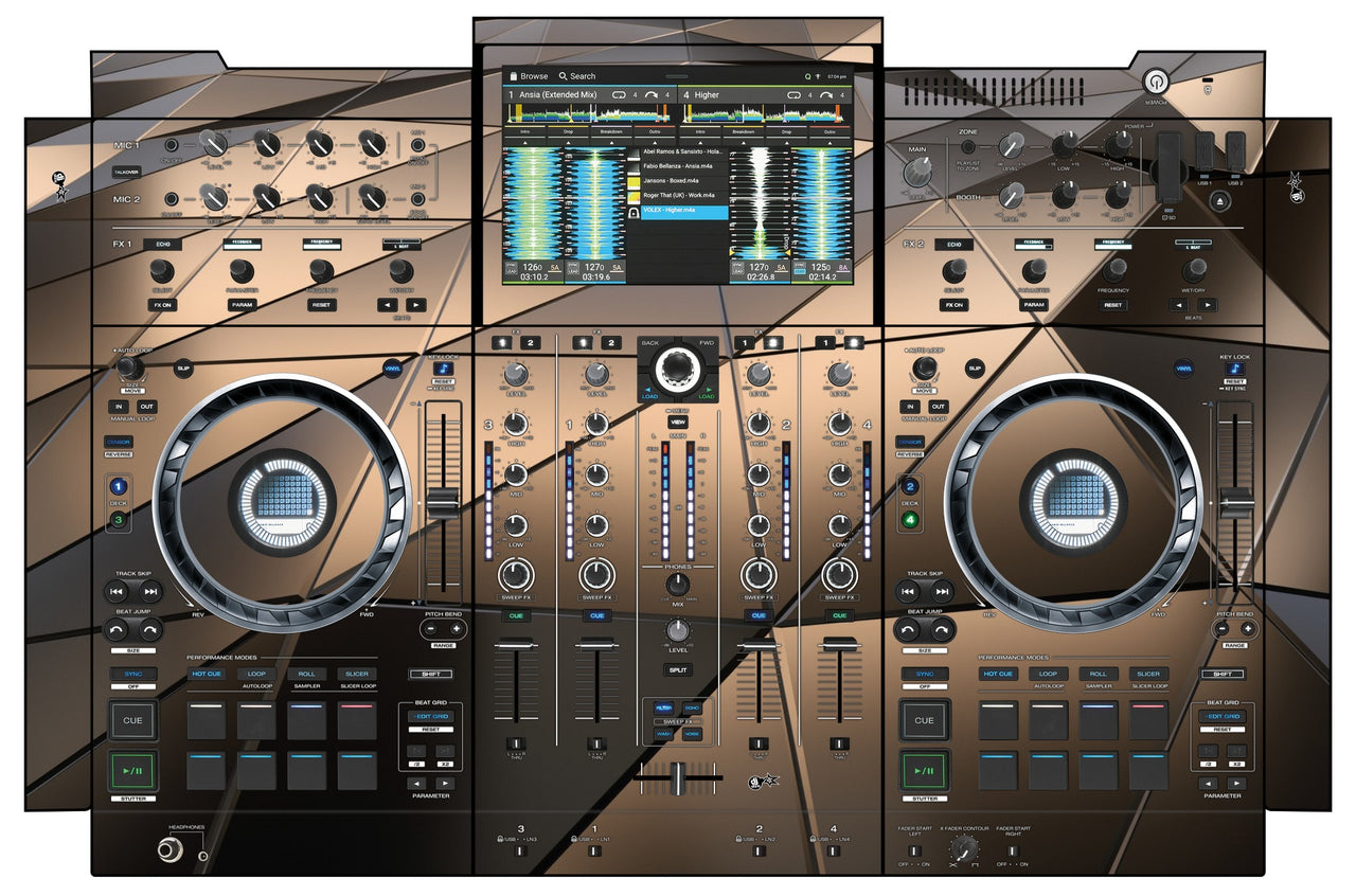 Denon DJ PRIME 4+ Skin Veneno