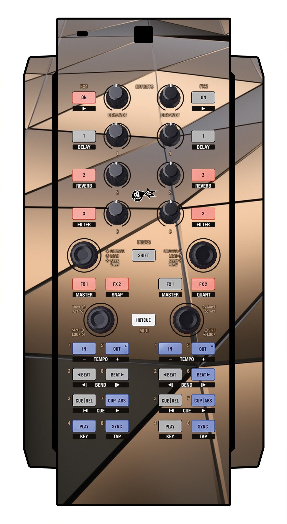Native Instruments X1 Skin Veneno