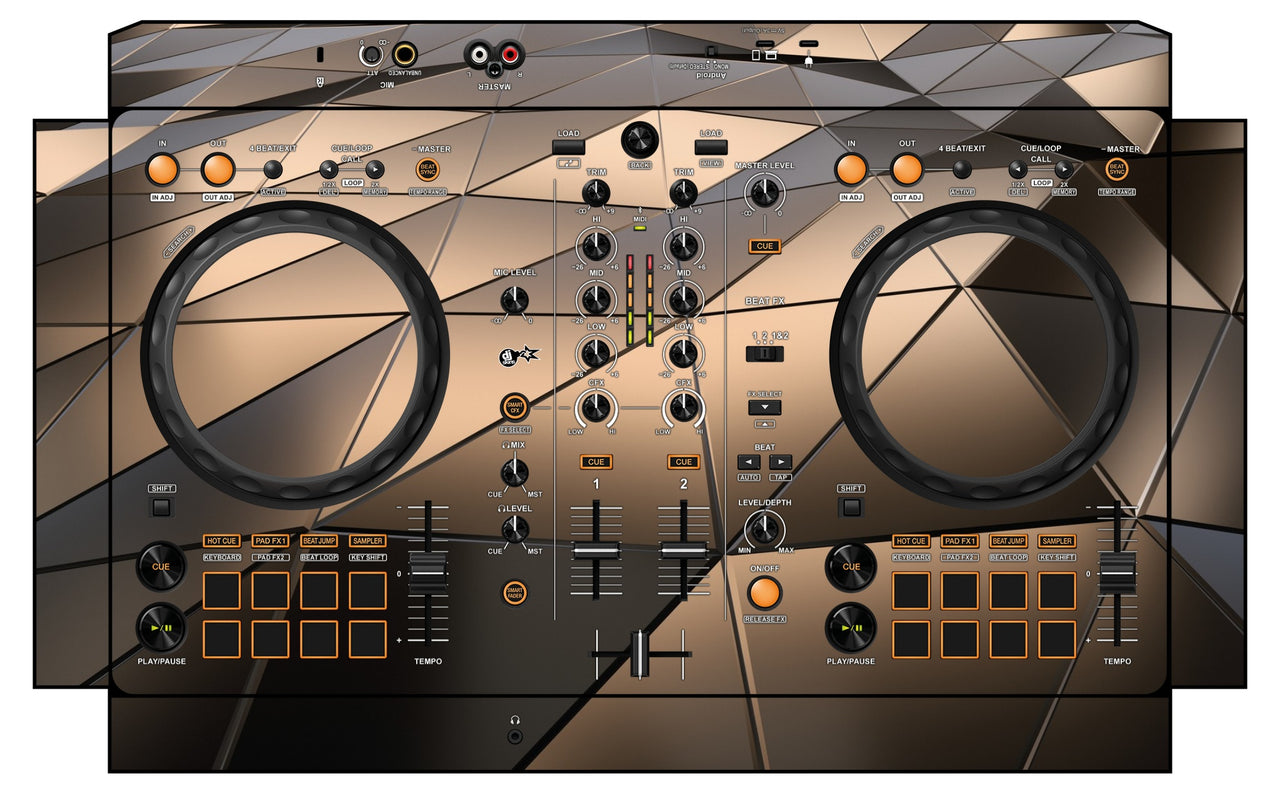 Pioneer DJ DDJ FLX 4 Skin Veneno