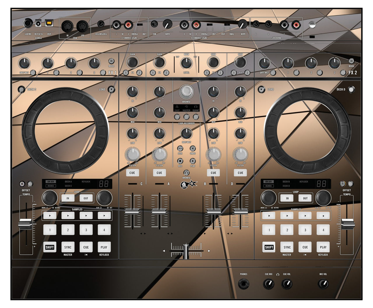 Native Instruments S4 MK1 Skin Veneno