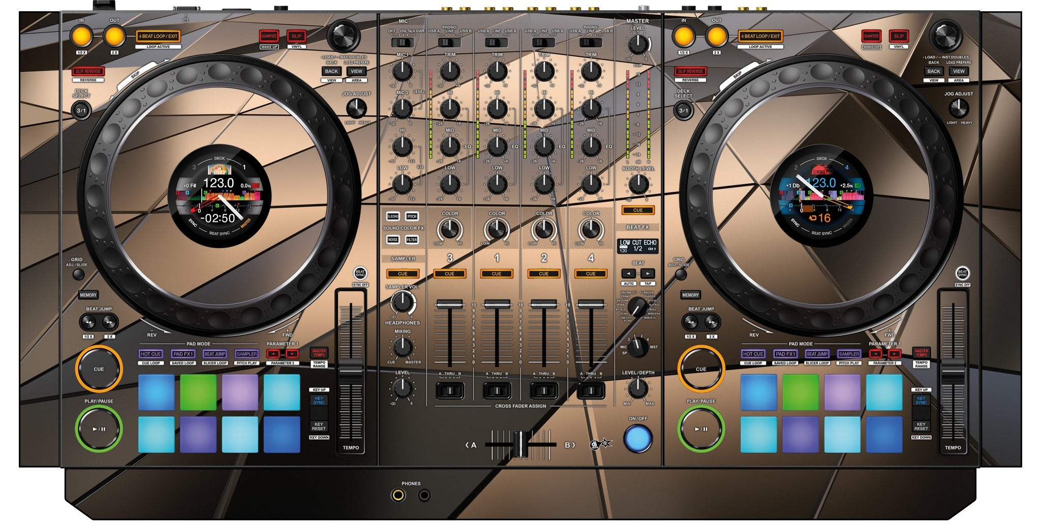 Pioneer DJ DDJ 1000 SRT Skin Veneno