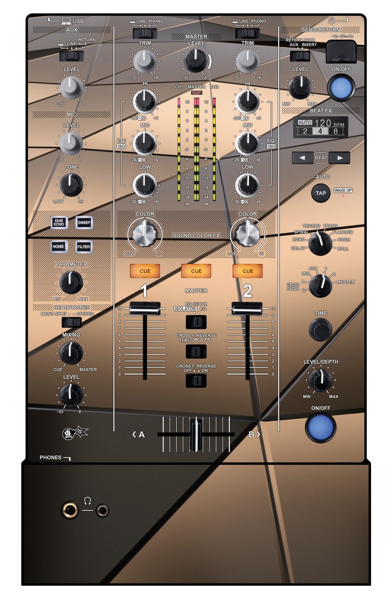 Pioneer DJ DJM 450 Skin Veneno