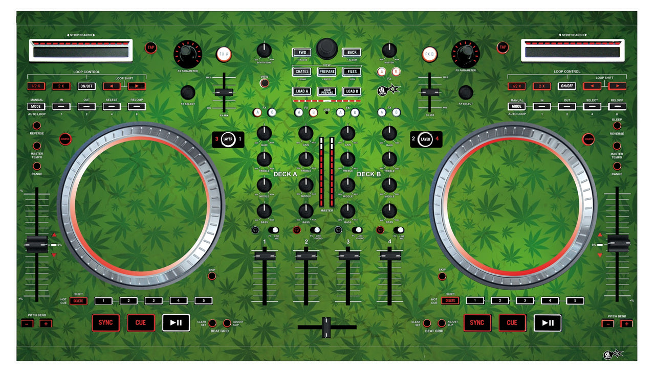 Numark NS 6 Skin Weedhead
