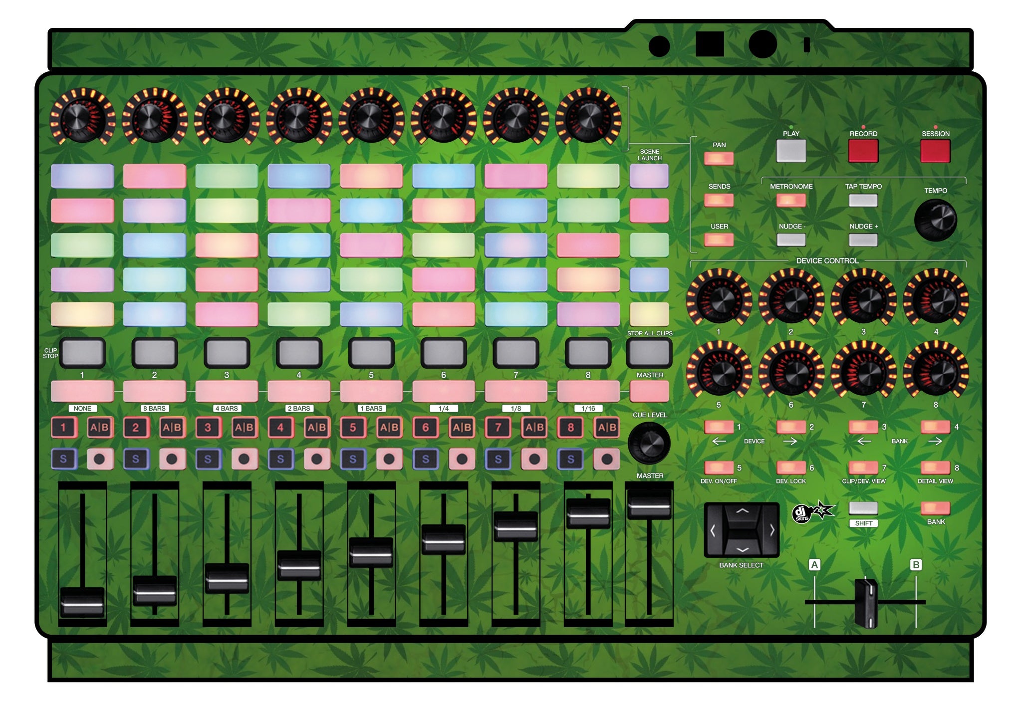 Akai Pro APC 40 MK2 Skin Weedhead