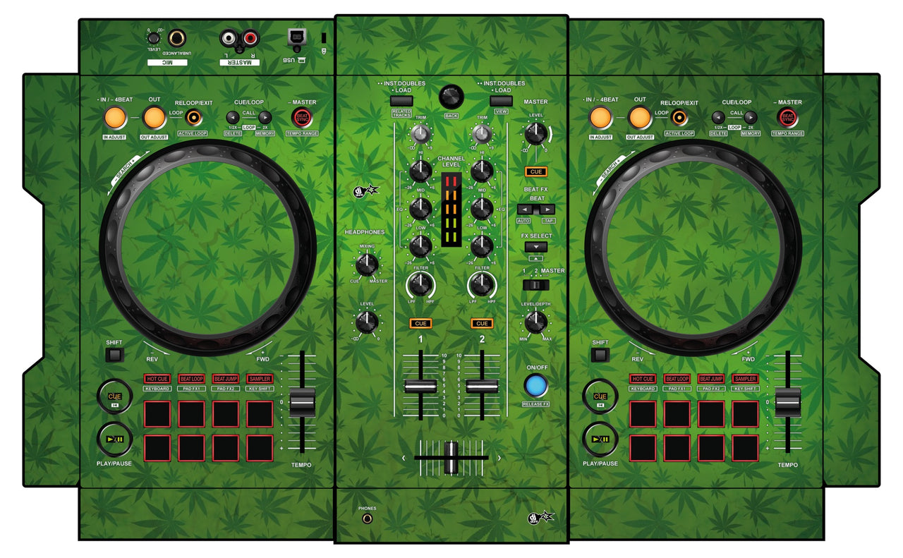 Pioneer DJ DDJ 400 Skin Weedhead