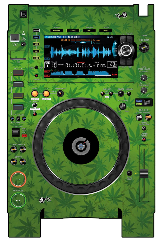 Pioneer DJ CDJ 2000 NEXUS 2 Skin Weedhead