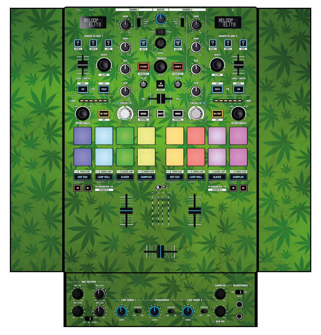 Reloop Elite Skin Weedhead