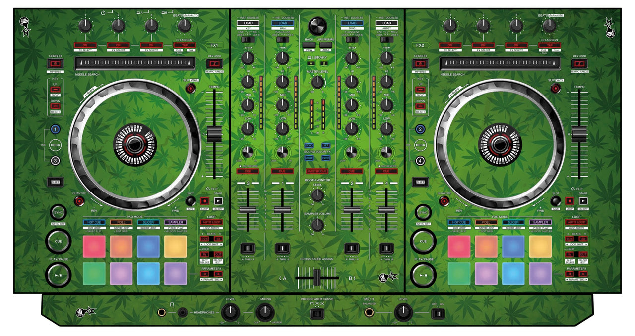 Pioneer DJ DDJ SX 3 Skin Weedhead