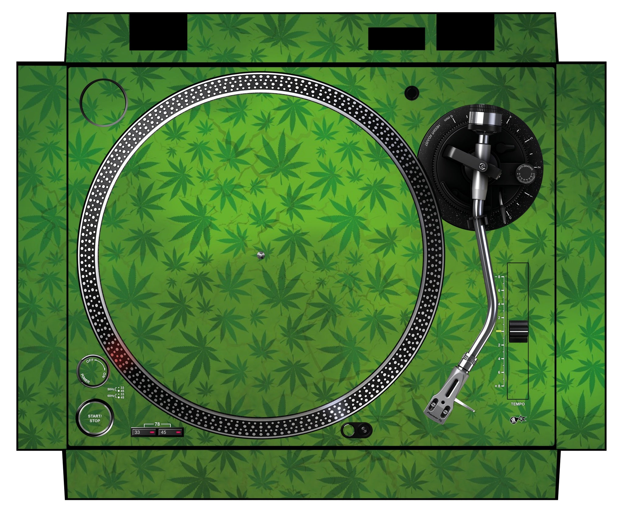 Pioneer DJ PLX 500 Skin Weedhead