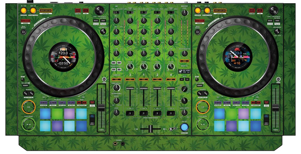 Pioneer DJ DDJ 1000 Skin Weedhead