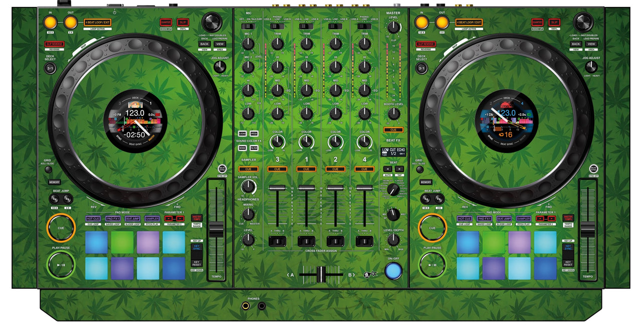 Pioneer DJ DDJ 1000 SRT Skin Weedhead