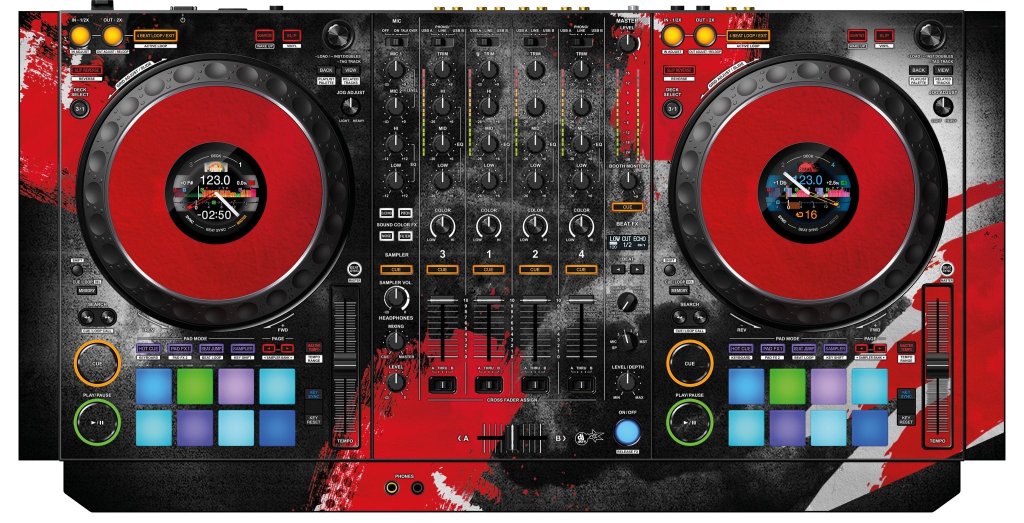 Pioneer DJ DDJ 1000 Skin What You are Waiting For