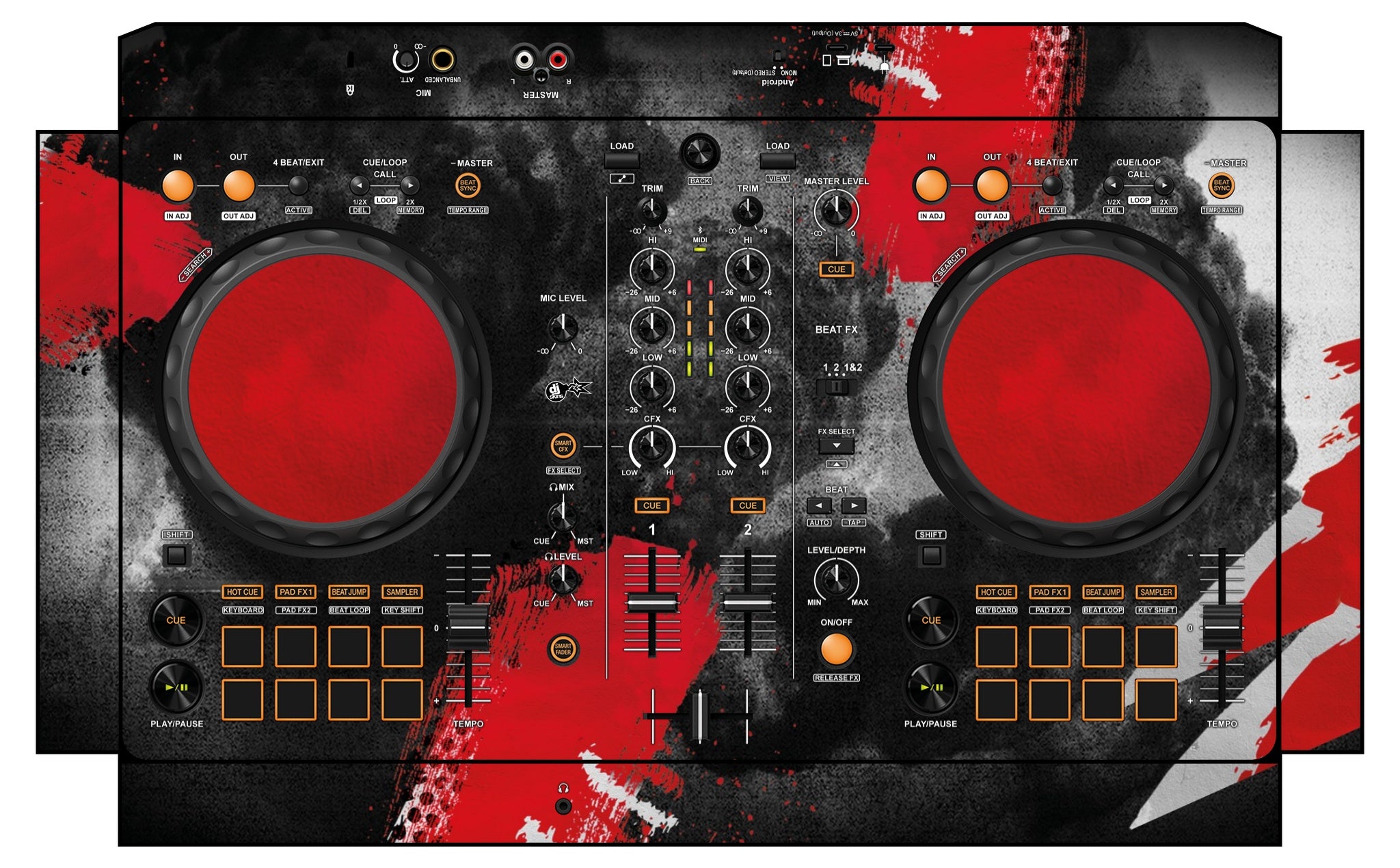 Pioneer DJ DDJ FLX 4 Skin What You are Waiting For