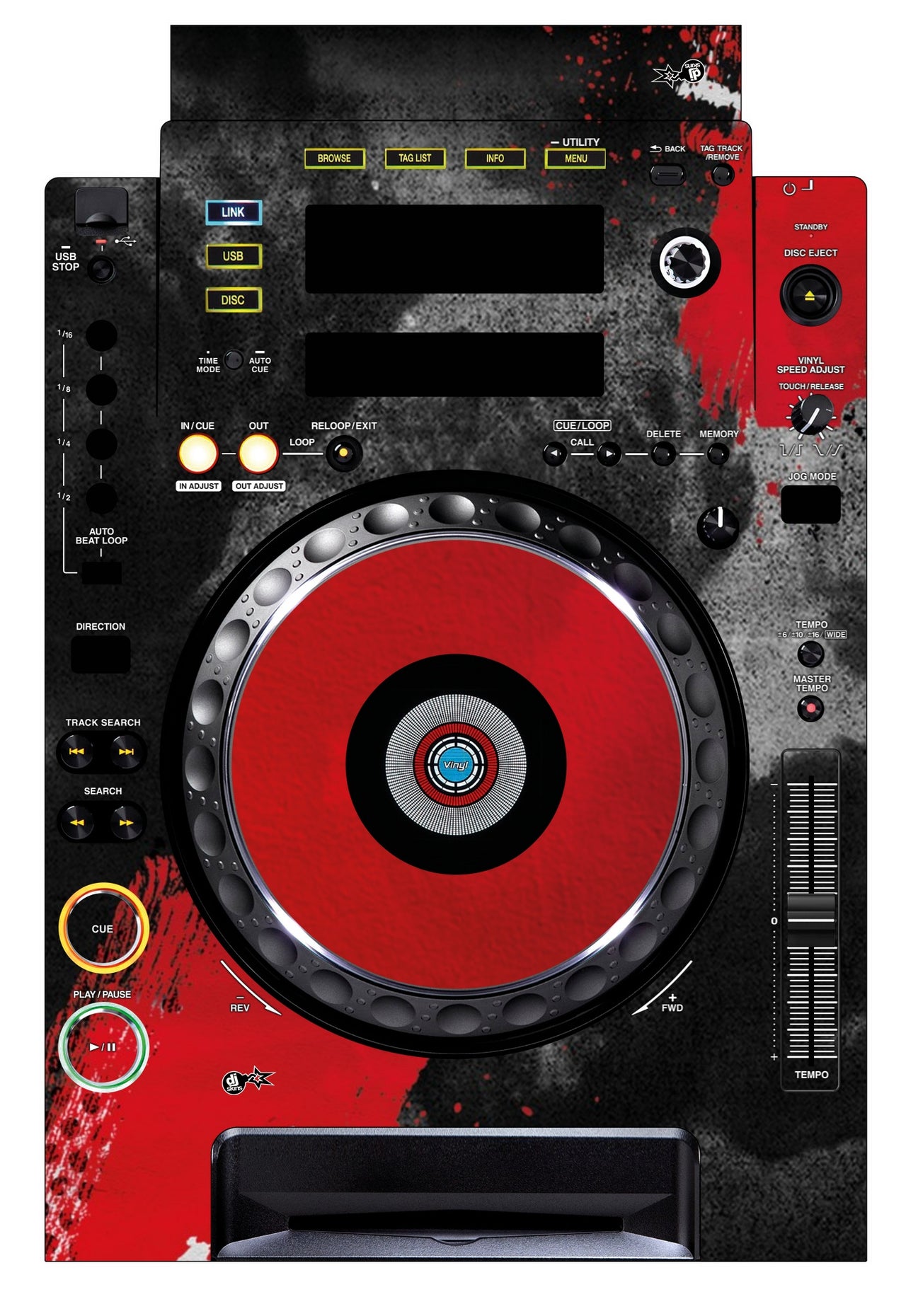 Pioneer DJ CDJ 900 Skin What You are Waiting For