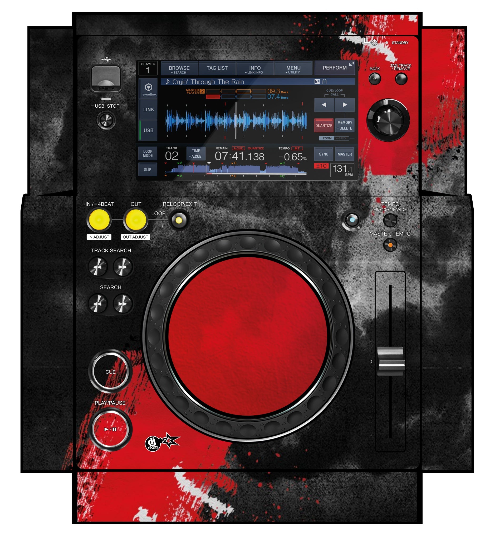 Pioneer DJ XDJ 700 Skin What You are Waiting For
