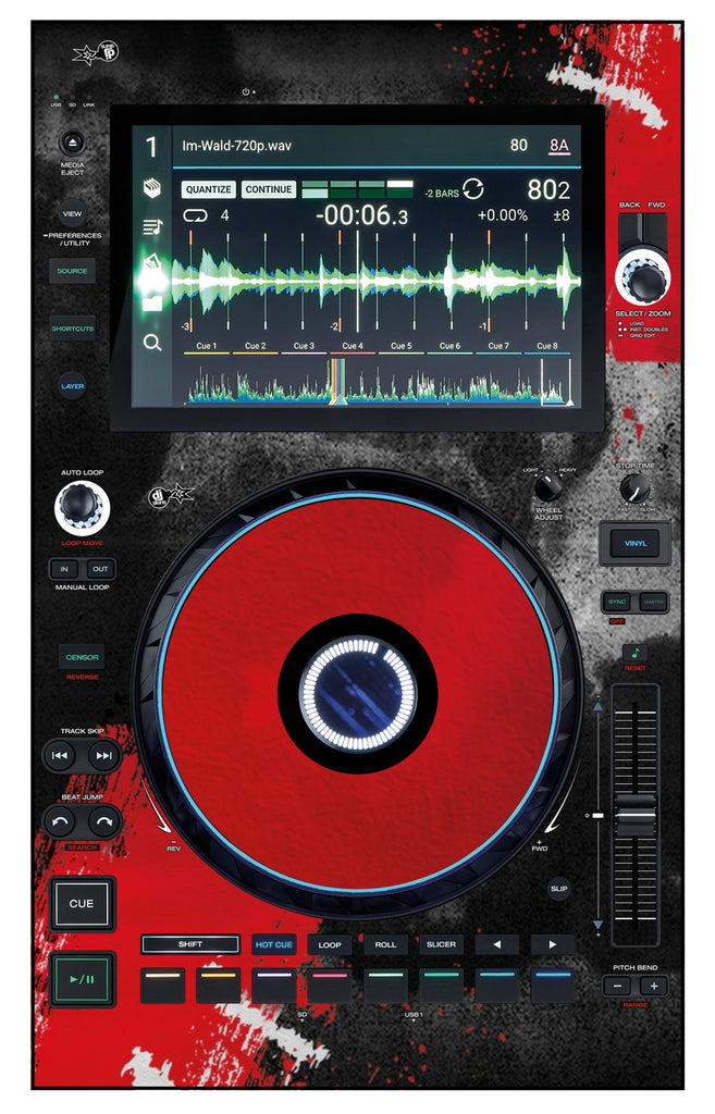 Denon DJ SC 6000 Skin What You are Waiting For