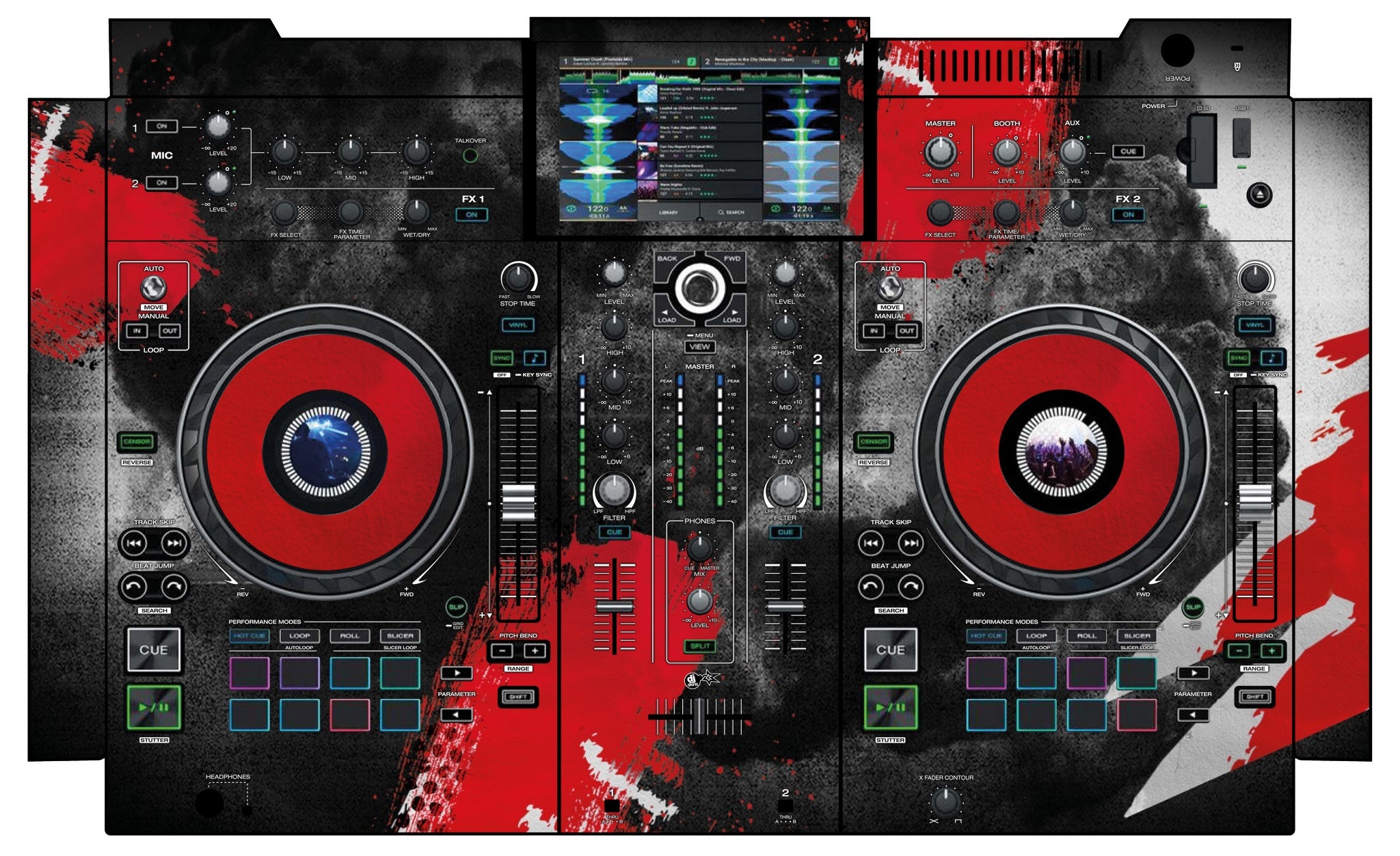 Denon DJ PRIME 2 Skin What You are Waiting For