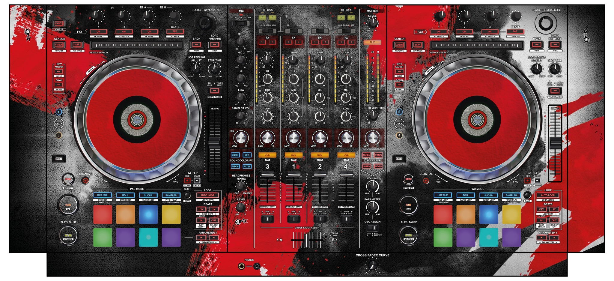 Pioneer DJ DDJ SZ 2 Skin What You are Waiting For