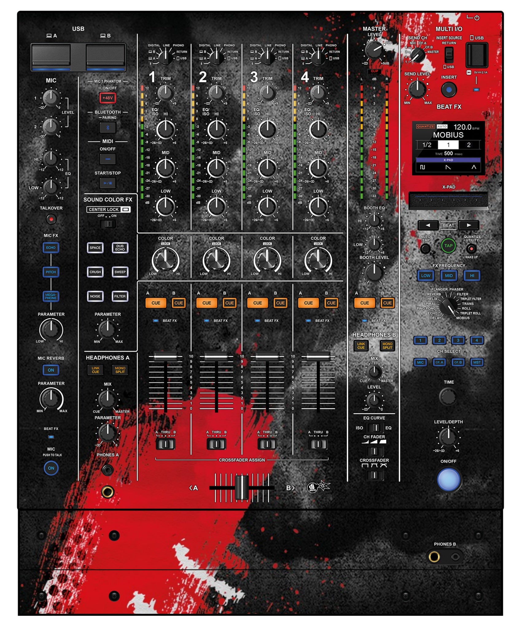 DJ Skins® Pioneer DJ DJM A9 Skin What You are Waiting For