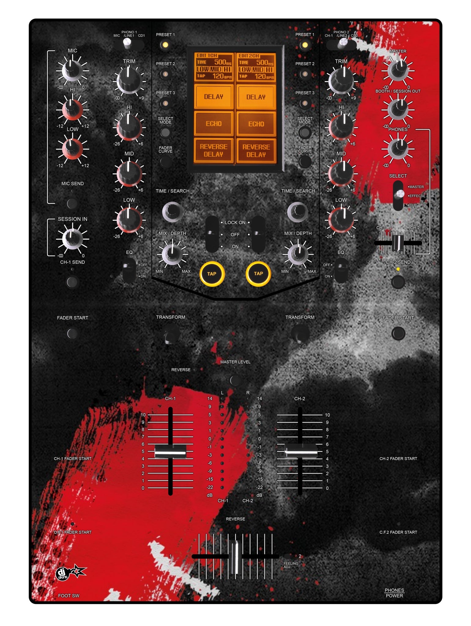 Pioneer DJ DJM 909 Skin What You are Waiting For