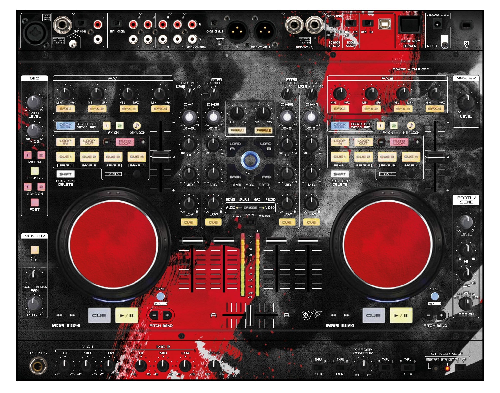 Denon DJ MC 6000 Skin What You are Waiting For