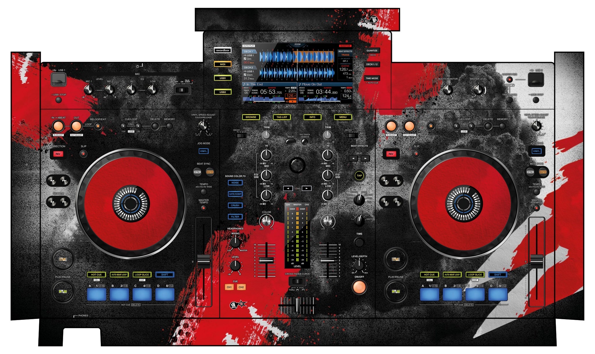 Pioneer DJ XDJ RX Skin What You are Waiting For