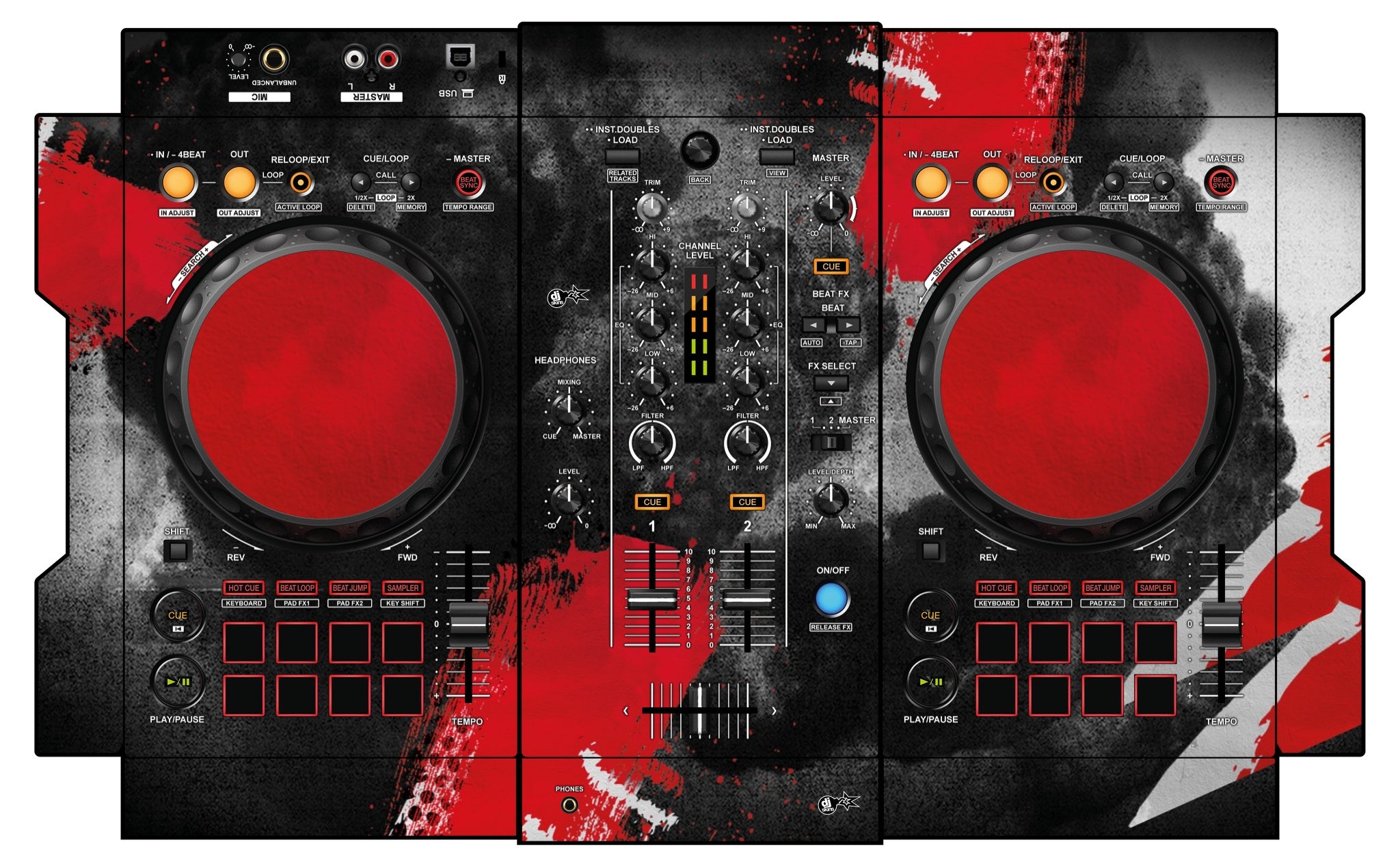 Pioneer DJ DDJ 400 Skin What You are Waiting For