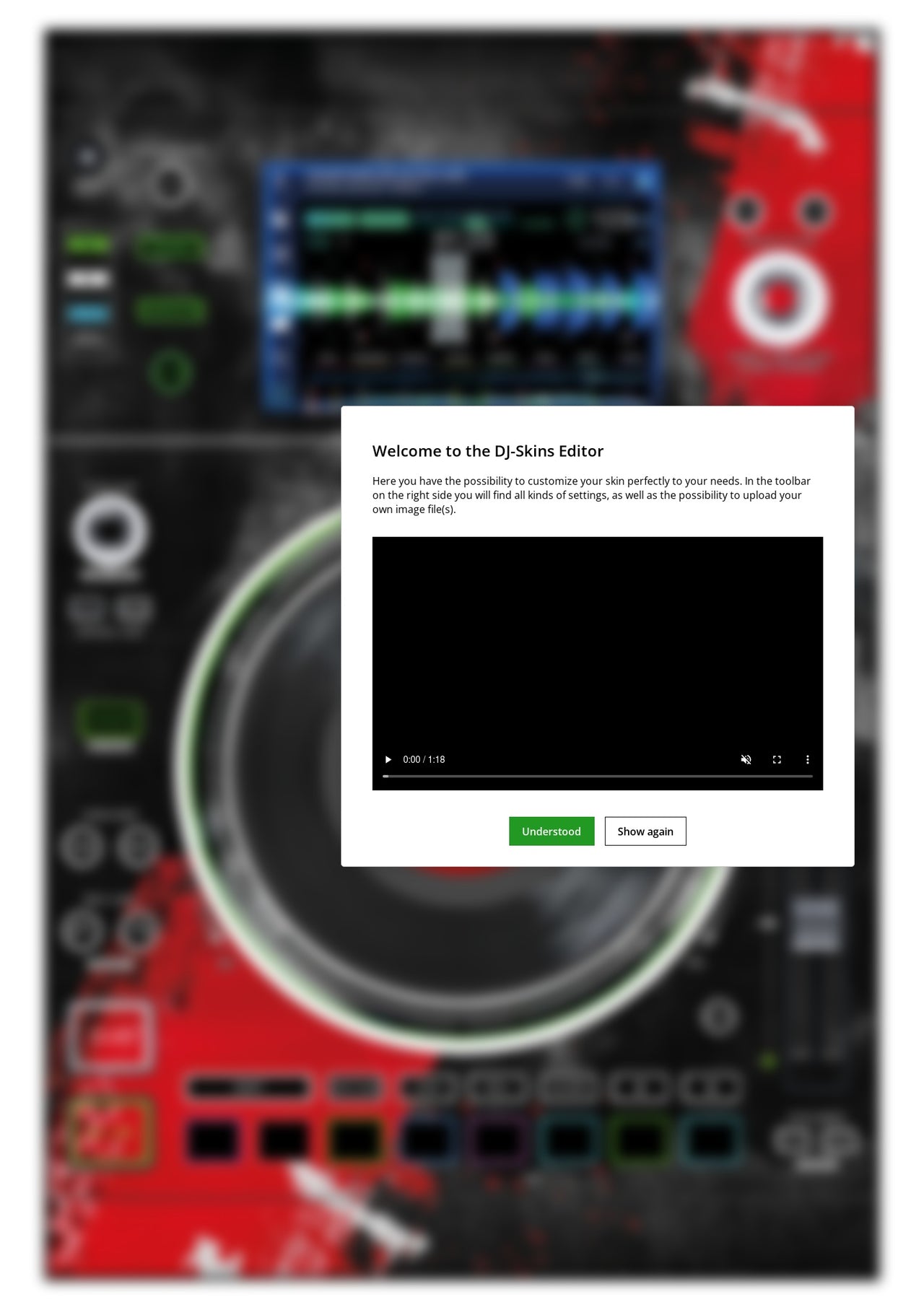 Denon DJ SC 5000 M Skin What You are Waiting For