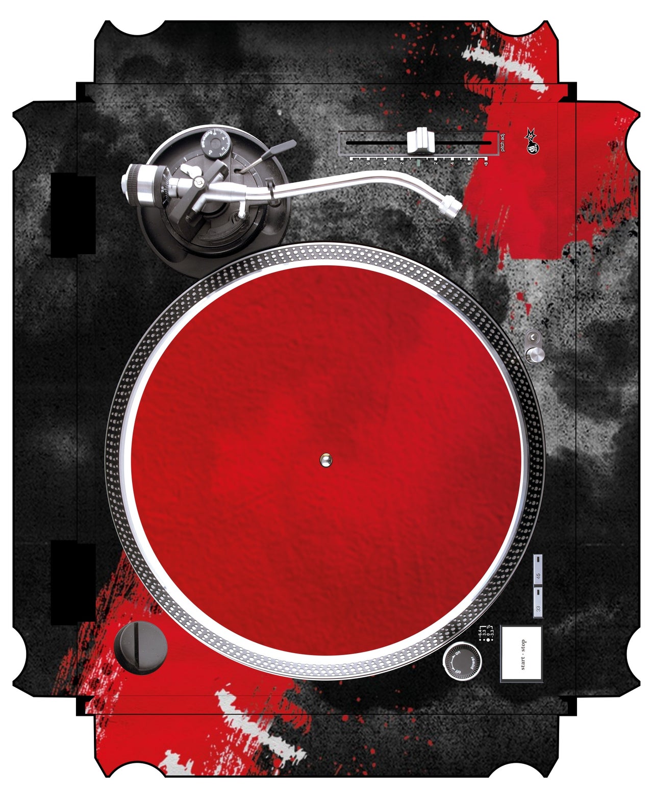 Technics 1200 / 1210 MK2 VERTICAL Skin What You are Waiting For
