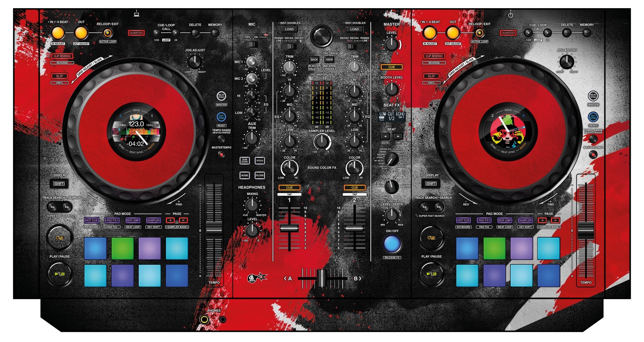 Pioneer DJ DDJ 800 Skin What You are Waiting For
