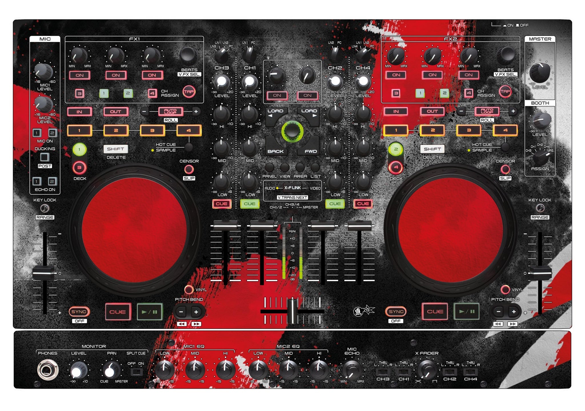 Denon DJ MC 6000 MK2 Skin What You are Waiting For