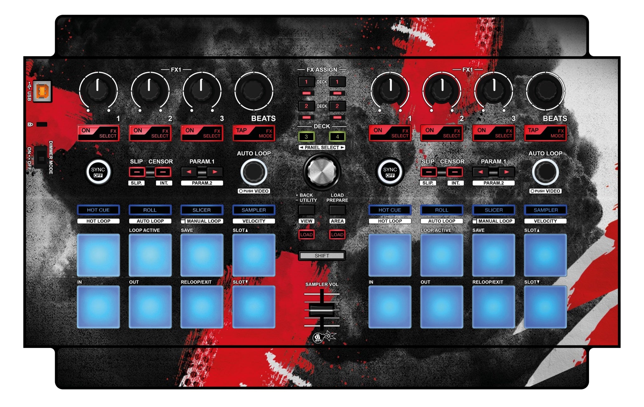 Pioneer DJ DDJ SP 1 Skin What You are Waiting For