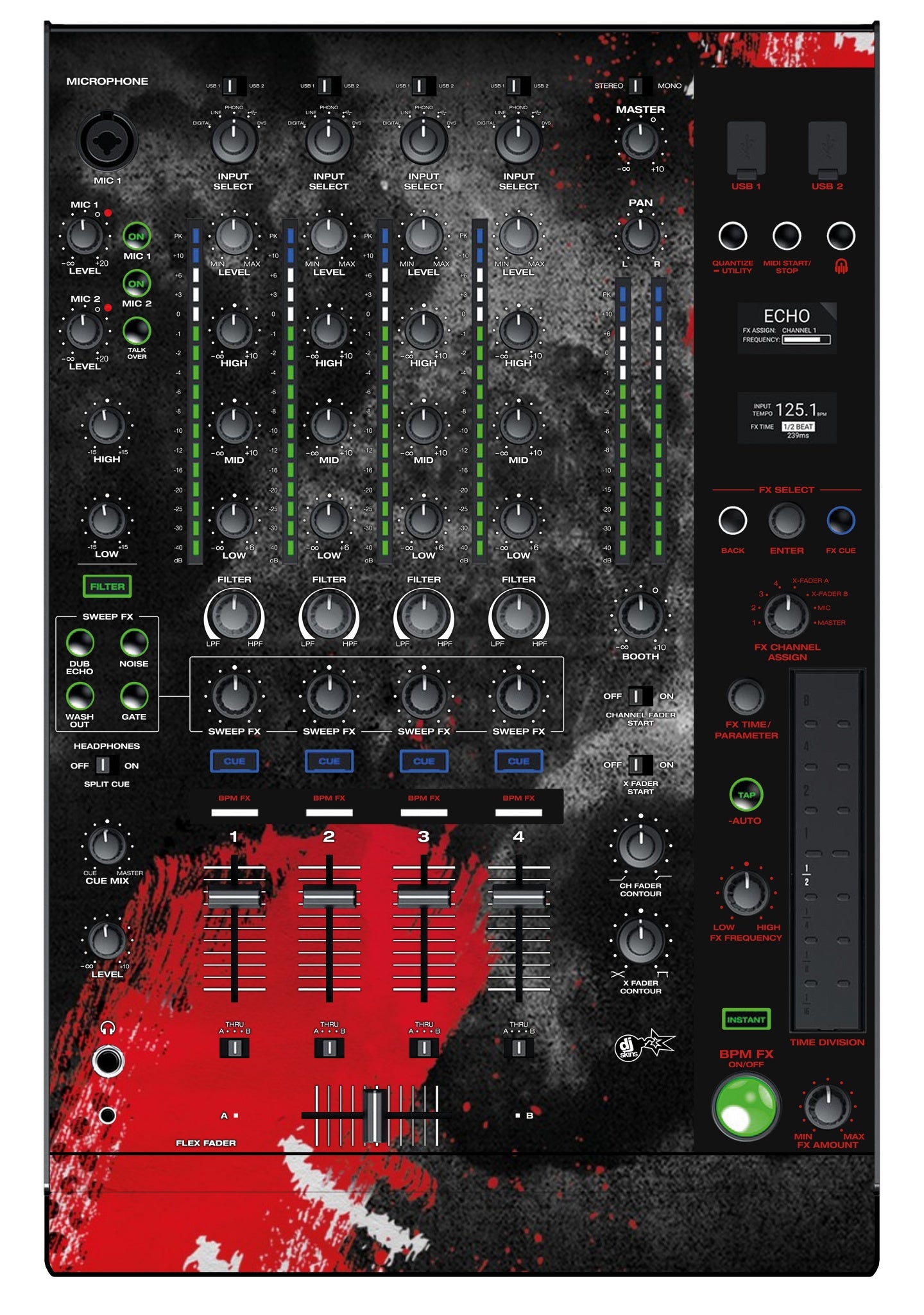 Denon DJ X 1850 Skin What You are Waiting For