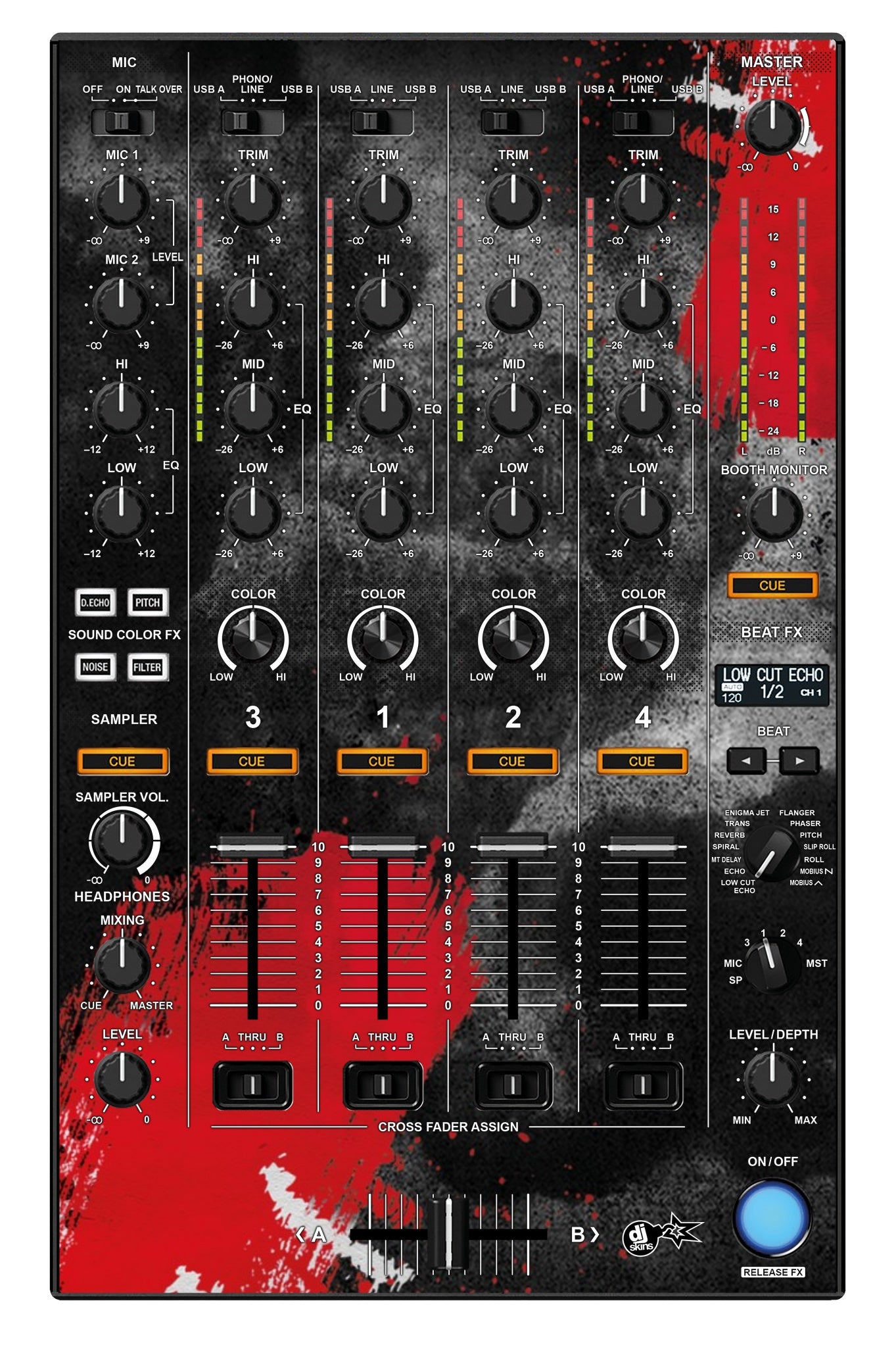 Pioneer DJ DDJ 1000 MIXER Skin What You are Waiting For